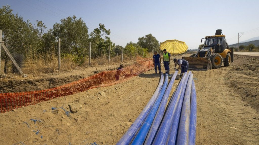Tire’ye içme suyu yatırımı yapılıyor.