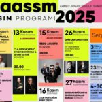 Ahmed Adnan Saygun Sanat Merkezi (AASSM), kasım konserleri programı belli oldu.