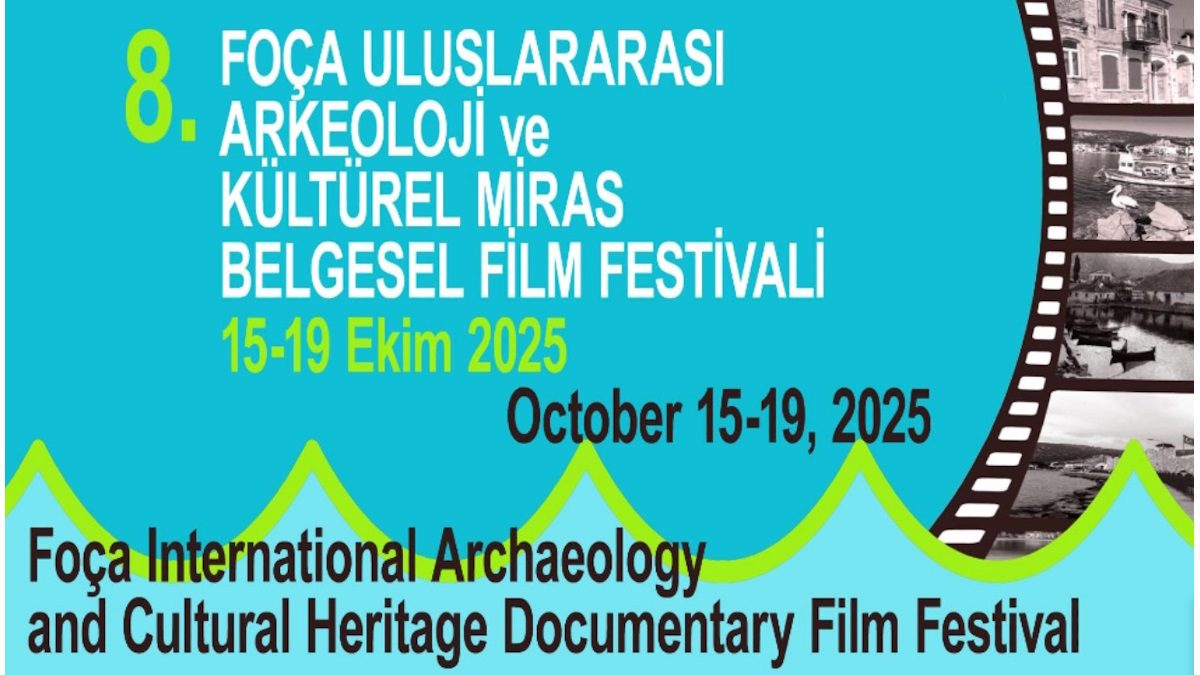 İzmir Foça Film Günleri Festivali 2025 (8. Foça Uluslararası Arkeoloji ve Kültürel Miras Belgesel Film Festivali) 15 Ekim’de Foça Marsilya Meydanı'nda başlıyor.