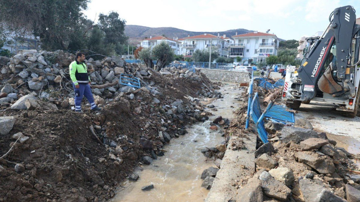 foça sel baskını felaketi