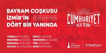 İzmir Cumhuriyet Bayramı etkinlikleri kutlamaları 2025 programı detayları belli oldu.