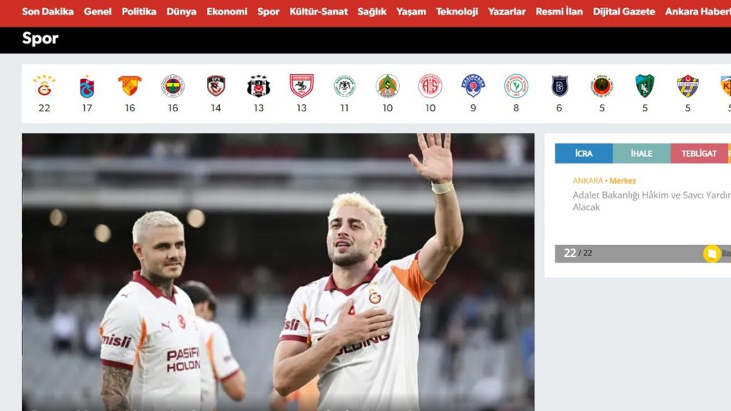 24saatgazetesi.com Güncel Futbol Haberleri