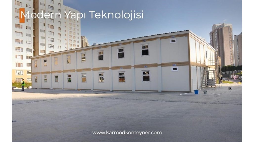 Karmod Şantiye Mobilizasyonu Konteyner Ofis Wc