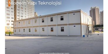 Karmod Şantiye Mobilizasyonu Konteyner Ofis Wc