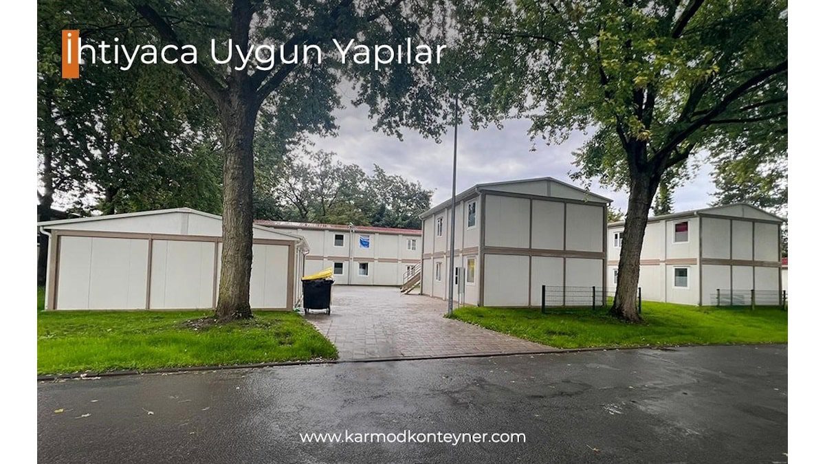 Karmod Şantiye Mobilizasyonu Konteyner Ofis Wc