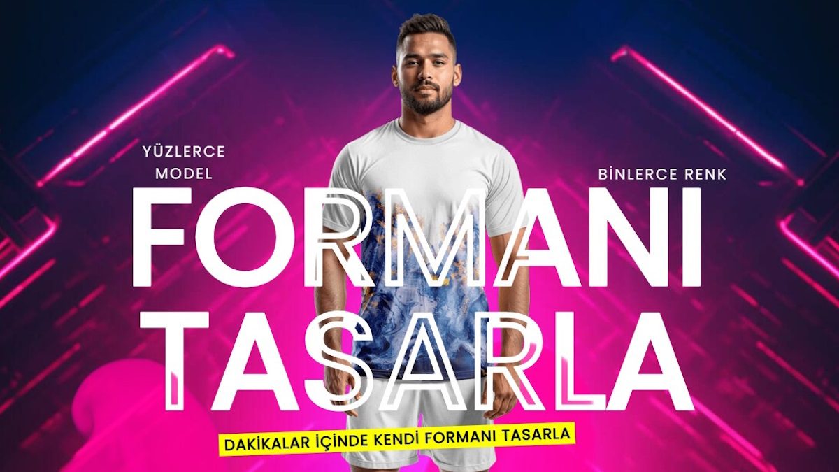 Türkiye’de Forma Yaptırma Süreci Dijitalleşti: formayaptirma.net ile Takımlar Kendi Formasını Kendisi Tasarlıyor