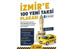 11 İlçeye 100 Taksi Plakası İçin İhale Başvuruları Devam Ediyor