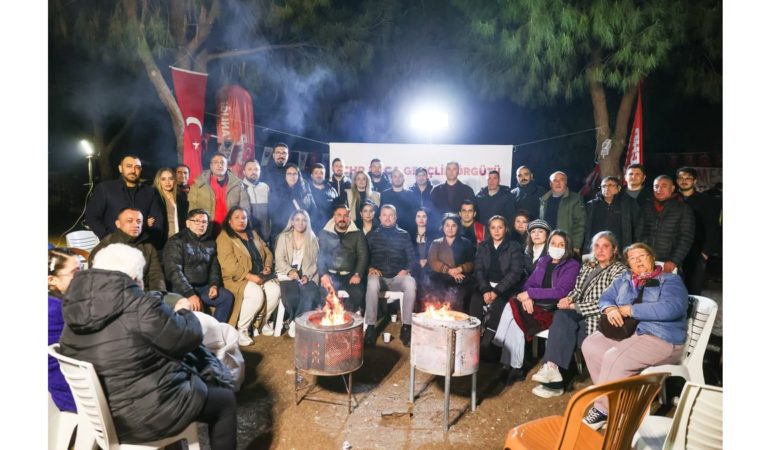 Buca Meslek Fabrikası İçin Nöbet Tuttu