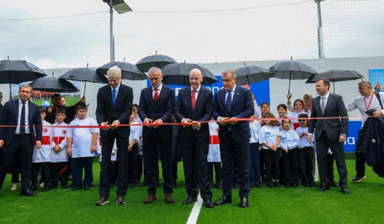 "Fıfa Arena" Projesinin Türkiye Etabının Resmi Açılışı Yapıldı