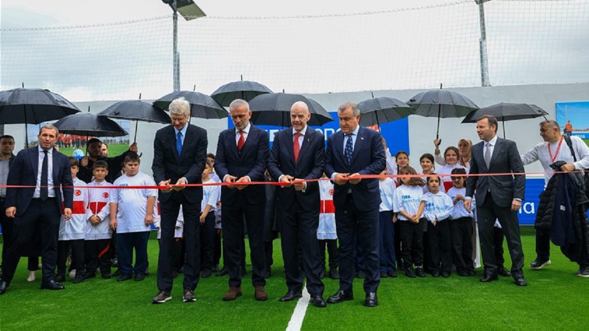 "Fıfa Arena" Projesinin Türkiye Etabının Resmi Açılışı Yapıldı