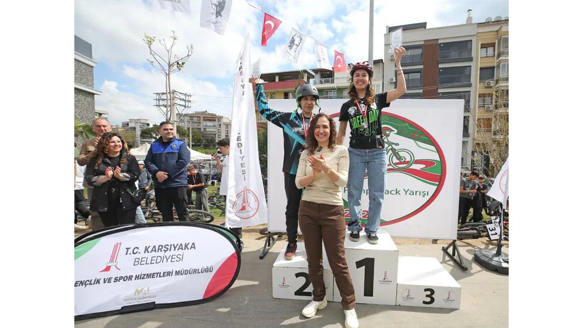 Karşıyaka’da Heyecan Dolu Pump Track Yarışı!
