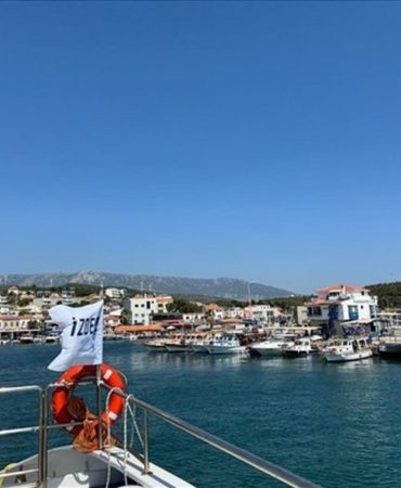 Bayramda Rota Denize