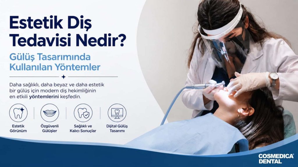 Estetik Diş Tedavisi Nedir? Gülüş Tasarımında Kullanılan Yöntemler