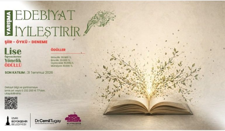 İzmir’de “Edebiyat İyileştirecek”