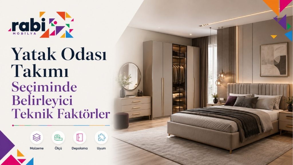 Yatak Odası Takımı Seçiminde Belirleyici Teknik Faktörler Nelerdir?