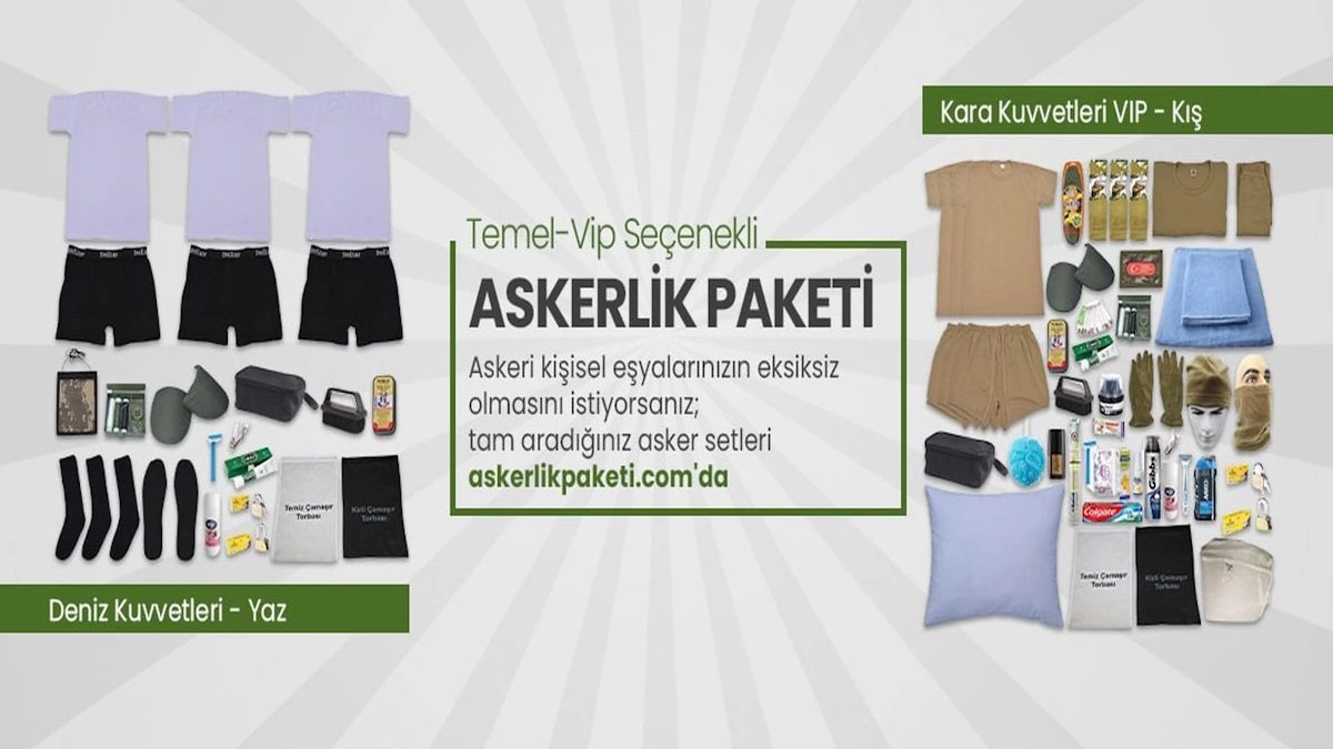 Askere Gidecekler İçin Doğru Hazırlık Büyük Önem Taşıyor: İhtiyaç Duyulan Tüm Ürünler Tek Adreste