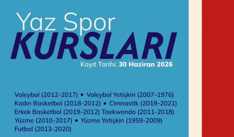 Bornova’da Spor Dolu Bir Yaz