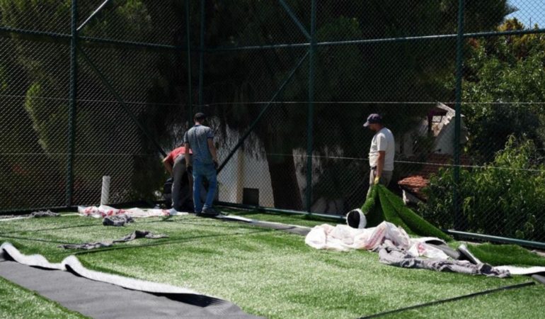 Çeşme Parkları, Çocuk Oyun Alanları Ve Spor Tesisleri Yenileniyor