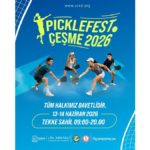 Çeşme’de Pickleball Heyecanı: Uluslararası Turnuva Ve Festival Peş Peşe