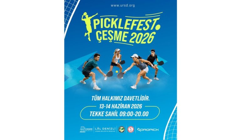 Çeşme’de Pickleball Heyecanı: Uluslararası Turnuva Ve Festival Peş Peşe