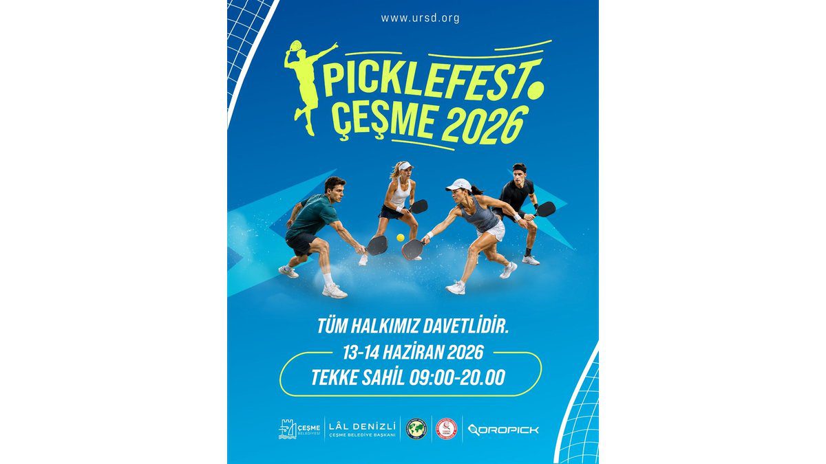Çeşme’de Pickleball Heyecanı: Uluslararası Turnuva Ve Festival Peş Peşe