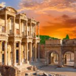 Bayramda Efes Antik Kenti'ne 119 Bin 143 Ziyaretçi Geldi