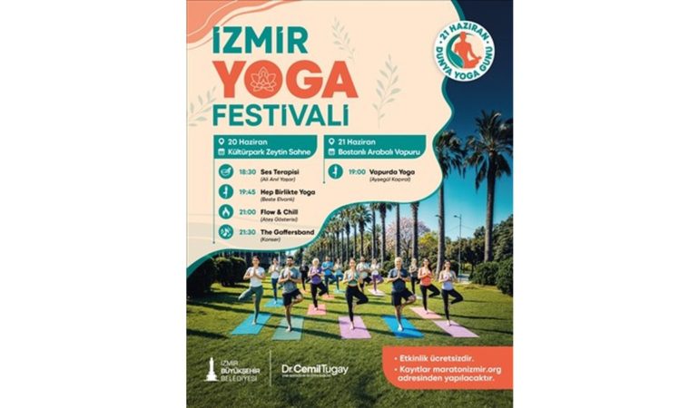 İzmir Yoga Festivali İçin İki Günlük Renkli Program