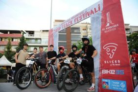 Karşıyaka Belediyesi’nden Türkiye’de Bir İlk: Heyecan Dolu Pump Track Gece Yarışı!