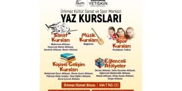 Ürkmez’de Yaz Bir Başka Güzel: 18 Branşta Kurslar İçin Geri Sayım Başladı