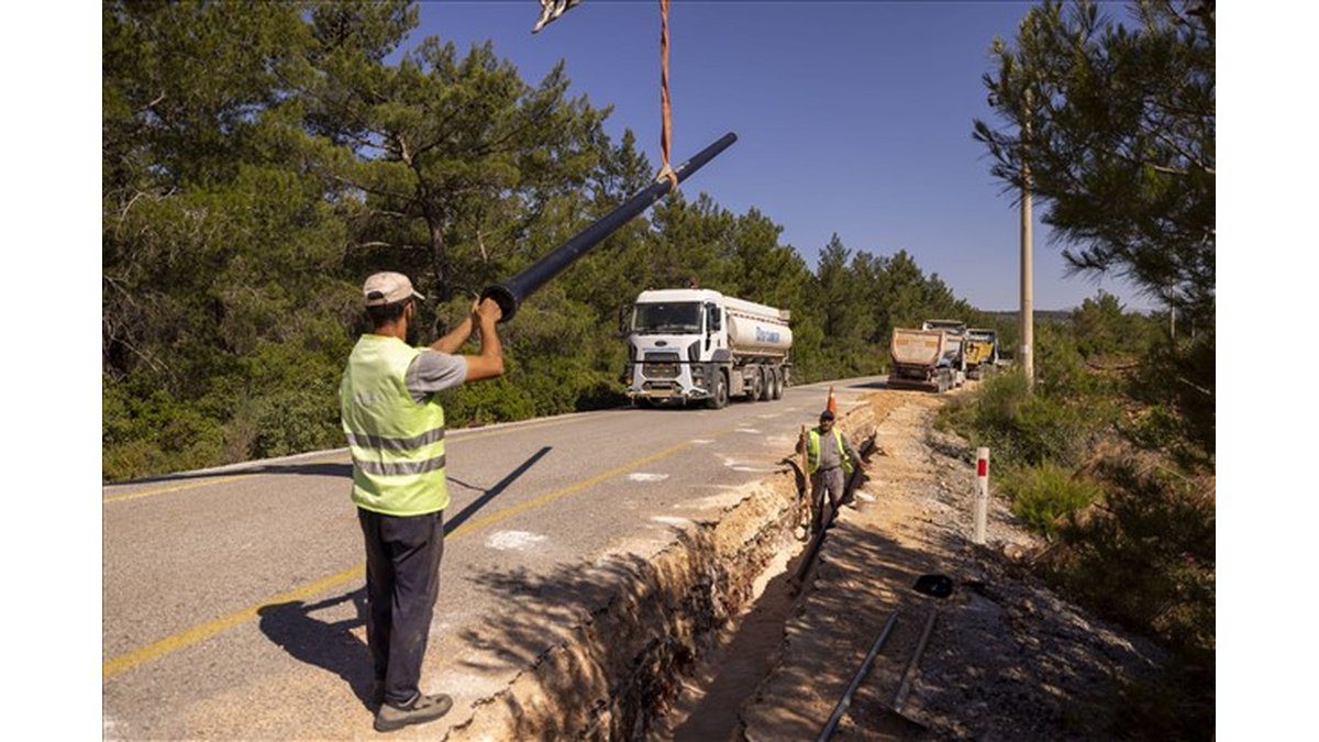 Urla’ya 40 Kilometrelik İçme Suyu Hattı