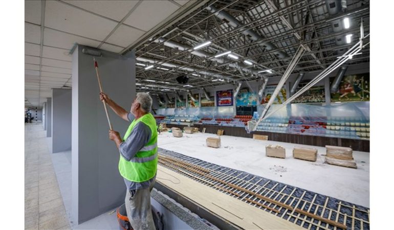 Celal Atik Spor Salonu Fıba Standartlarına Kavuşuyor