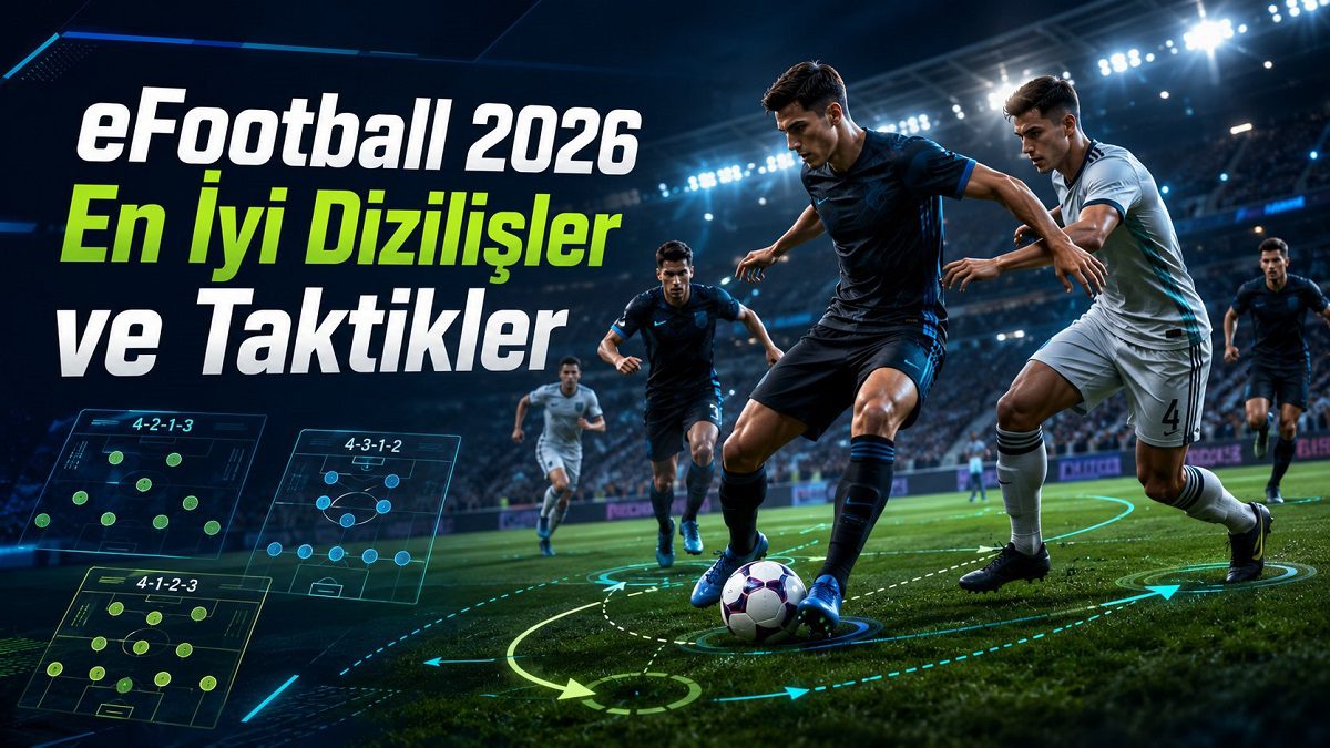 eFootball 2026 En İyi Dizilişler ve Taktikler