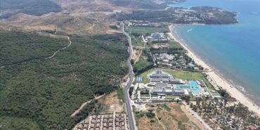 Pamucak Yolu Baştan Sona Yenilendi