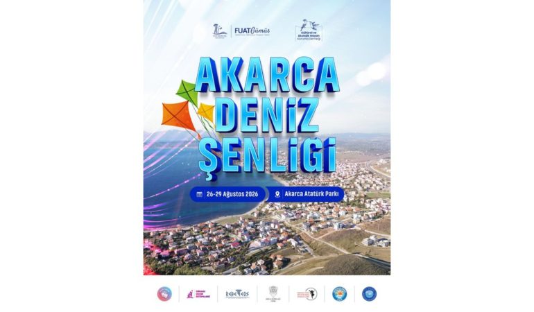 Akarca Deniz Şenliği Başlıyor