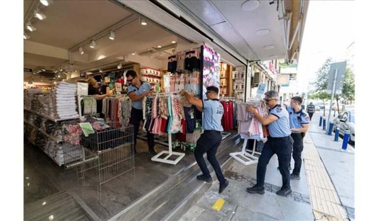 Ana Arterlerde Kaldırım İşgaline Geçit Yok