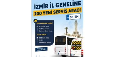 Büyükşehir’den İzmir’e 400 Yeni Servis Aracı Plakası