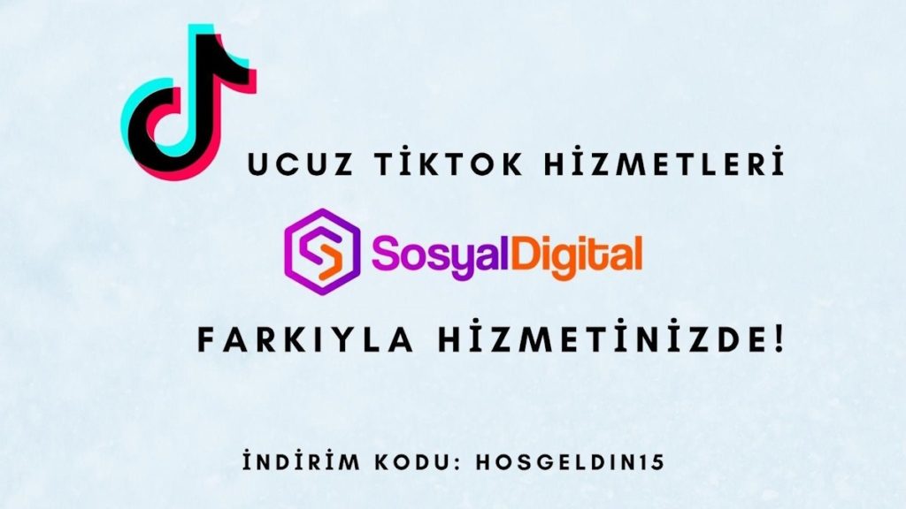 Ucuz TikTok Hizmetleri SosyalDigital Farkıyla Hizmetinizde!