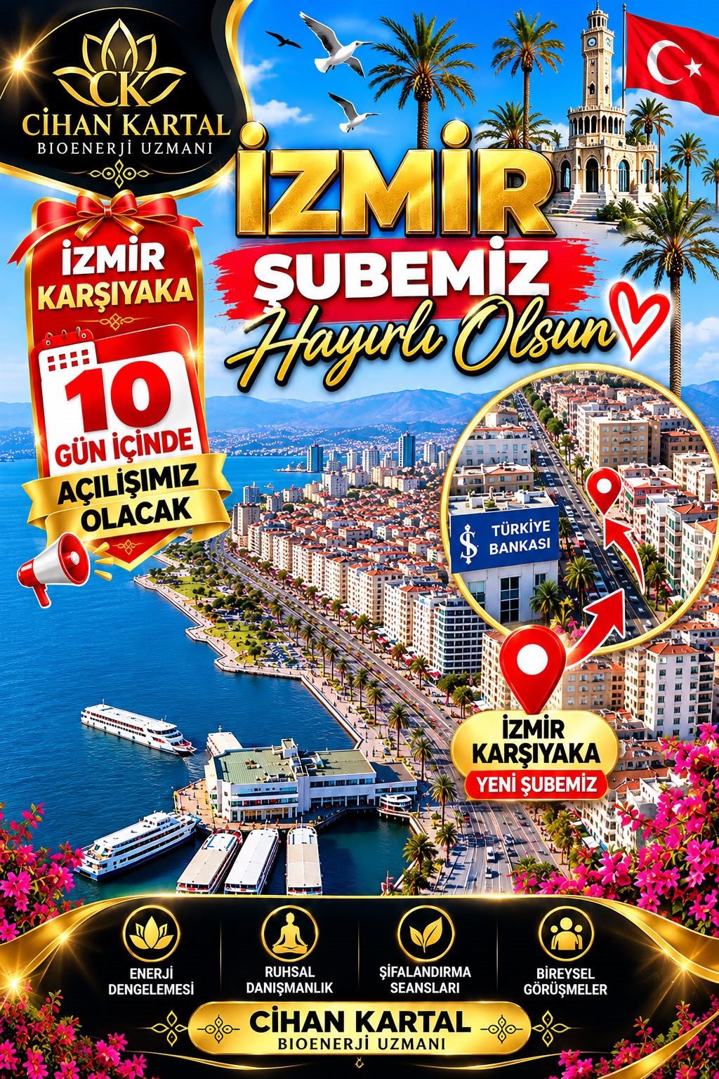 Cihan Kartal İzmir’de Yeni Bir Dönemin Kapısını Açtı: Karşıyaka’da Bioenerji Rüzgârı Esiyor